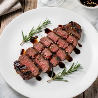 Grilled Balsamic Sirloin Steak