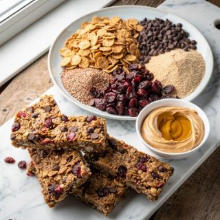 No Bake High Fiber Bars