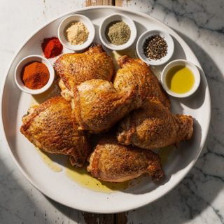 Air Fryer Chicken Thighs