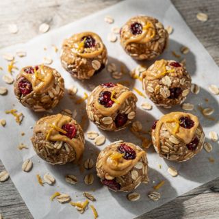 Cranberry Orange Protein Balls