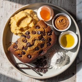 Chocolate Chip Coconut Flour Banana Bread