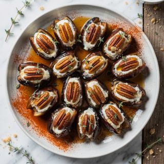 Goat Cheese Stuffed Dates
