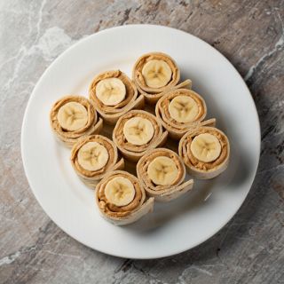 Banana Sushi Roll Ups