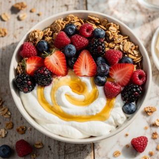 Fruit and Yogurt Parfait