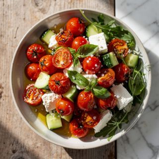 Roasted Tomato Salad
