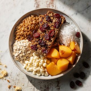 Cranberry Coconut Granola Bars