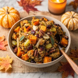 Butternut Squash Quinoa Stuffing