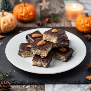 Coconut Almond Chocolate Bars